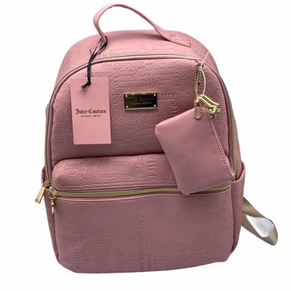 juicy couture pink backpack